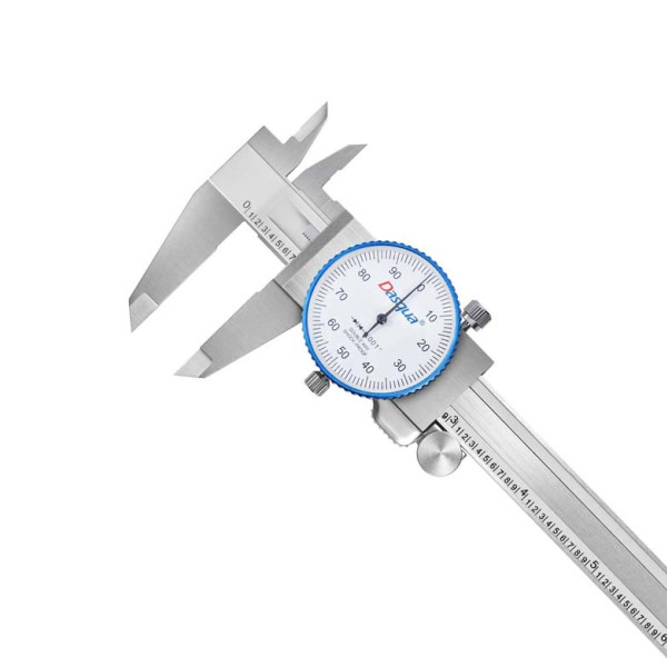 Double dial Inch/Metric combined Dial Caliper
