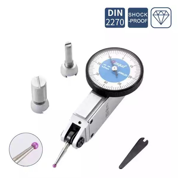 Dial Test Indicators with scock-proof gearing