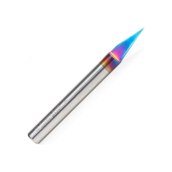 Κονδύλι χάραξης καρβιδίου 3.175mm*15°*0.5mm τύπου V