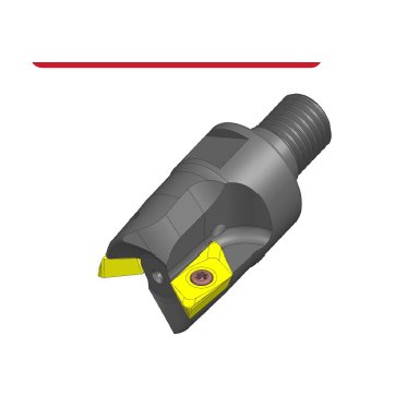 Φρεζοκεφαλή Βιδωτή XEKT19-40-M16-3T-C Ø40mm